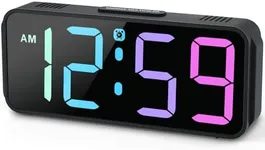 Peakeep Small Digital Alarm Clock P