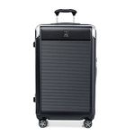 Travelpro Platinum Elite Hardside Expandable Spinner Wheel Luggage TSA Lock Hard Shell Polycarbonate Suitcase, Shadow Black, Checked Large 28-Inch