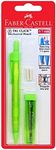 Faber-Castell Comfortable TriClick Student Mechanical Pencil 0.7mm, Green – Accessories Bundle, (31-136304)