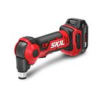 SKIL PWR CORE 12 Brushless 12V Electric Auto Hammer Kit includes 2.0Ah Lithium Battery and PWR JUMP Charger - AH6552A-10, Red