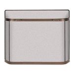 Pilgrim Home and Hearth Fireplace Screens, Burnished Bronze, (39" W x 31" H x 6.5" D)