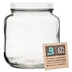 Smell Proof Jar Glass Container wit