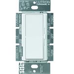 Lutron DVELV-303P-WH 300 Watt Diva Electronic Low Voltage 3-Way Dimmer, White