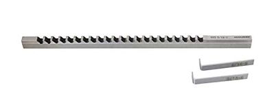 Accusize Industrial Tools 5/16'', Style C High Speed Steel Keyway Broach, 5000-0020