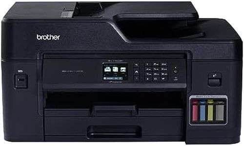 Brother MFC-T4500DW A3 Ink Tank Printer, Multifunction Print Scan Copy Fax, Auto Duplex, ADF, WiFi WiFi Direct LAN USB, Print Up to 6500 Pages in Black & 5000 in Colour Each for(CMY),Free Installation