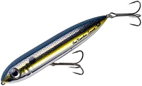 Heddon One Knocker Spook Lure (Foxy Momma, 4 1/2-Inch)