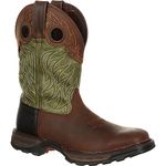 Durango Men's Maverick Xp Waterproof Western Work Boot Square Toe Brown 8 D