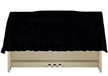 Clairevoire Clavinova Digital Piano Dust Cover | Highly water-resistant | Handcrafted with luxury-grade velvet | Fits Yamaha Clavinova 88 keyboard series and other similar sized pianos (147cm)