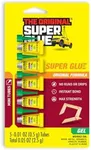 Super Glue Gel - 5 Mini Single Use Tubes