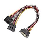 Cable Matters (3 Pack) 15 Pin SATA 