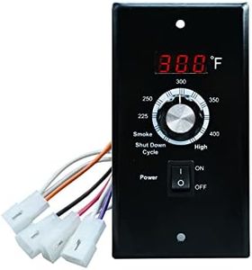 Digital Thermostat Controller Board Fit for Z Grills Pellet, 120V BBQ Thermostat Control Panel Kit for Wood Pellet Grill