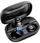 Wireless Earbuds, LavaBeans Bluetooth In-ear Headphones 126H Playback 4-Mic Noise Reduction HD Call Power Display IPX8 Waterproof Touch Control Bass＋ Stereo Sports Ear Earphones for iPhone HUAWEI etc.