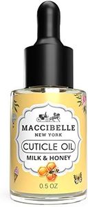 (Milk and Honey) - Maccibelle Cuticle Oil Milk and Honey 15ml - Heals Dry Cracked Cuticles