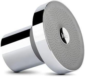 THE JOLIE FILTERED SHOWERHEAD with Shower Filter System- High Pressure Showerhead, Hair and Skincare Accessory to Improve Beauty and Personal Care Routine (New Modern Chrome- Retail Packaging)