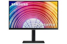 Samsung S27A600NWU - S60A Series - LED monitor - 27" - 2560 x 1440 QHD @ 75 Hz - IPS - 300 cd/m² - 1000:1 - HDR10-5 ms - HDMI, DisplayPort - black