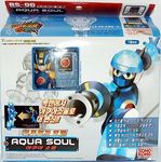 Rockman EXE (Mega Man) : Aqua Soul Action Figure & chip (RS-06)