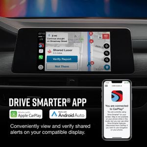 Cobra RAD 480i Radar Detector – Long Range, Bluetooth, Voice Alerts