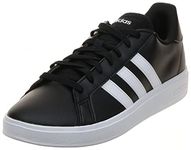 adidas Men's Grand Court Base 2.0 Shoes Sneaker, Core Black/Cloud White/Core Black, 6 UK