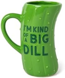 BigMouth Pickle Mug, Green, Large