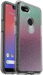 OtterBox SYMMETRY CLEAR SERIES Case for Google Pixel 3 XL - Retail Packaging - GRADIENT ENERGY (SILVER FLAKE/CLEAR/GRADIENT ENERGY)