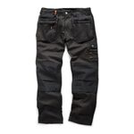 Scruffs Worker Plus Trouser Black 32S (T51788)