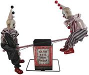 SEE-SAW CLOWNS ANIMATED PROP