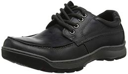 Hush Puppies Men's Tucker Derbys, Black, 10 UK