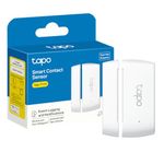 TP-Link Tapo Door Sensor Mini, Requires Tapo Hub, Long Battery Life w/Sub-1G Low-Power Wireless Protocol, Contact Sensor, 15mm Wide Gap Allowed, Real-Time Notification, Smart Action (Tapo T110)