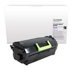 Clover Remanufactured Toner Cartridge | Lexmark | 52D0HA0, 52D1H00, 62D0HA0, 62D1H00 | Black