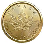 Silvern Metals 2021 Maple Leaf Gold Coin - 1/10 Bullion | Royal Canadian Mint | In Premium Lighthouse Quadrum Capsule | BU, Authentic, Handled with Care