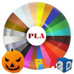 Sunfuny 3D Pen PLA Filament Refill, 3D Printer 1.75mm PLA Filaments Pack of 24 Multi Colors, Each Color 13 Feet Total 312 Feet Lengths,High-Precision Diameter,Non Toxic,No Clog,Gift for Kids,Halloween