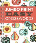 Jumbo Print Easy Crosswords #6 (Large Print Crosswords)