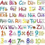 Alphabet Wall Stickers Kids Toddler