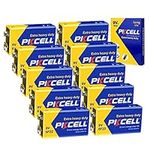 PKCELL 9V Battery Carbon (10 Count)