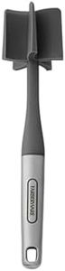 Farberware Pro Meat Masher and Potato Masher with Soft-Touch Handle, Ground Beef Chopper Tool, Heat-Resistant to 450F, Dishwasher Safe, Grey