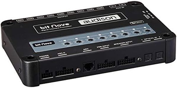 Audison Bit Nove 6 Input 9 Output Digital DSP with 2 Way Crossover and 10 Band Parametric EQ