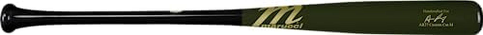 MARUCCI RILEY27 PRO Exclusive Black/Swamp Green Adult Maple Wood BAT, 32"