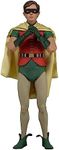 NECA Batman 1966 Robin Burt Ward 17-Inch 1/4 Scale Poseable Action Figure with Fabric Cape, 6 Interchangeable Hands, Batarang, and Communicator