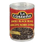 La Costena Whole Black Beans, 528.3 ml (Pack of 1) - Package May Vary