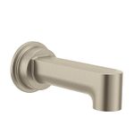 Moen 4326BN Greenfield 1/2-Inch Slip Fit Connection Non-Diverter Tub Spout, Brushed Nickel