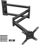 WHYFONE Long Reach 1036mm TV Wall Bracket, [180° Rotation] [180° Swivel] Corner TV Bracket Mount for 13-43 Inch TVs & Monitors, Full Motion Monitor Wall Mount Max VESA 200x200mm up to 25kg