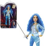 Mattel Disney Descendants 4: The Rise of Red Fashion Doll & Accessory - Princess Chloe Charming, Daughter of Cinderella with Movie-Inspired Clothes & Sword