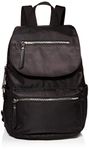 Madden Girl MG Nylon Flap Backpack, Black, Black, One Size