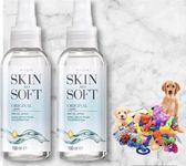 2 x Avon Skin So Soft with Citronella Which Repels Mosquito Fly & Midge Insects Mosquito - Original Dry Oil Body Spray - Plus Mystery Dog Toy