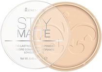 Rimmel London Stay Matte Pressed Powder, lightweight, creamy texture, high coverage, long-lasting shine control for up to 5H, Cruelty-Free