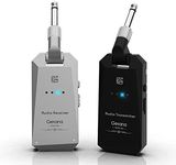 Getaria 5.8GHz Wireless Guitar System Wireless Guitar Transmitter Receiver Set 4 Channels for Electric Guitar Bass