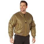 Rothco MA-1 Flight Jacket, Coyote Brown, 2X-Large