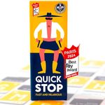QUICKSTOP | Card Game for Family and Friends | Fast and Hilarious | 2-7 players | Party Game for Adults and Kids 10+ | 15 minutes Playing Time