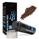 Hair Building Fibers, Professional Quality Fibre Hair Powder Spray Hair Fibres Medium Brown Hair Loss Concealer for Men and Women for Bald Spots & Thinning Hair (Medium Brown)