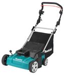Makita UV3600 Lawn Scarifier - Lawn scarifiers (Black, Cyan)